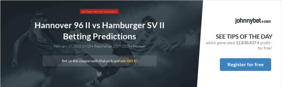Hannover 96 Vs Hamburger Sv