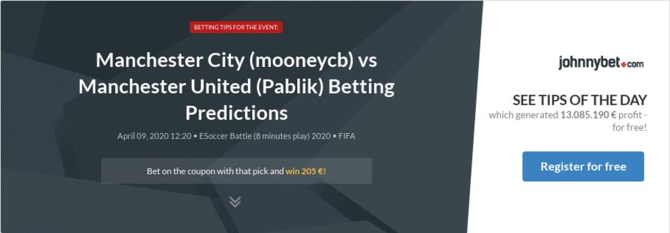Manchester City (mooneycb) vs Manchester United (Pablik ...