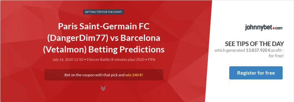 Paris Saint-Germain FC (DangerDim77) vs Barcelona ...