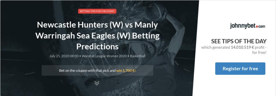 Newcastle Hunters W Vs Manly Warringah Sea Eagles W Betting