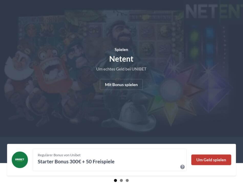 NetEnt Casinos Freispiele ohne Einzahlung