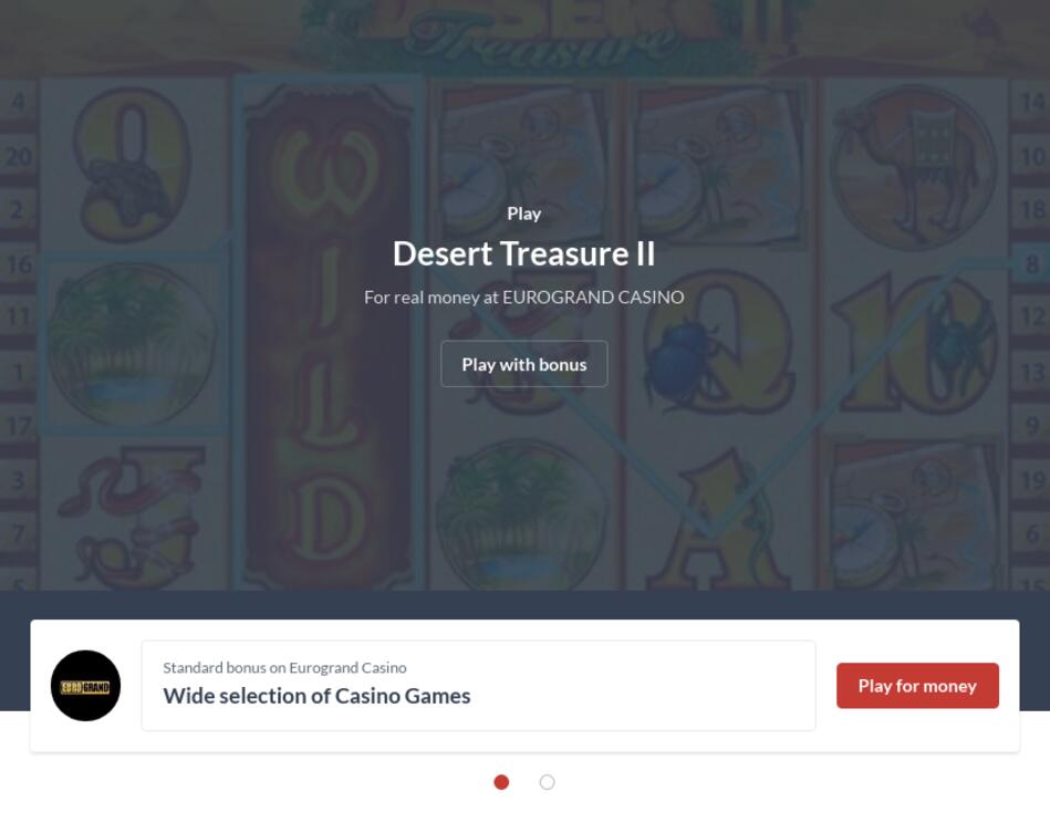 Desert Treasure Slot Machine Download