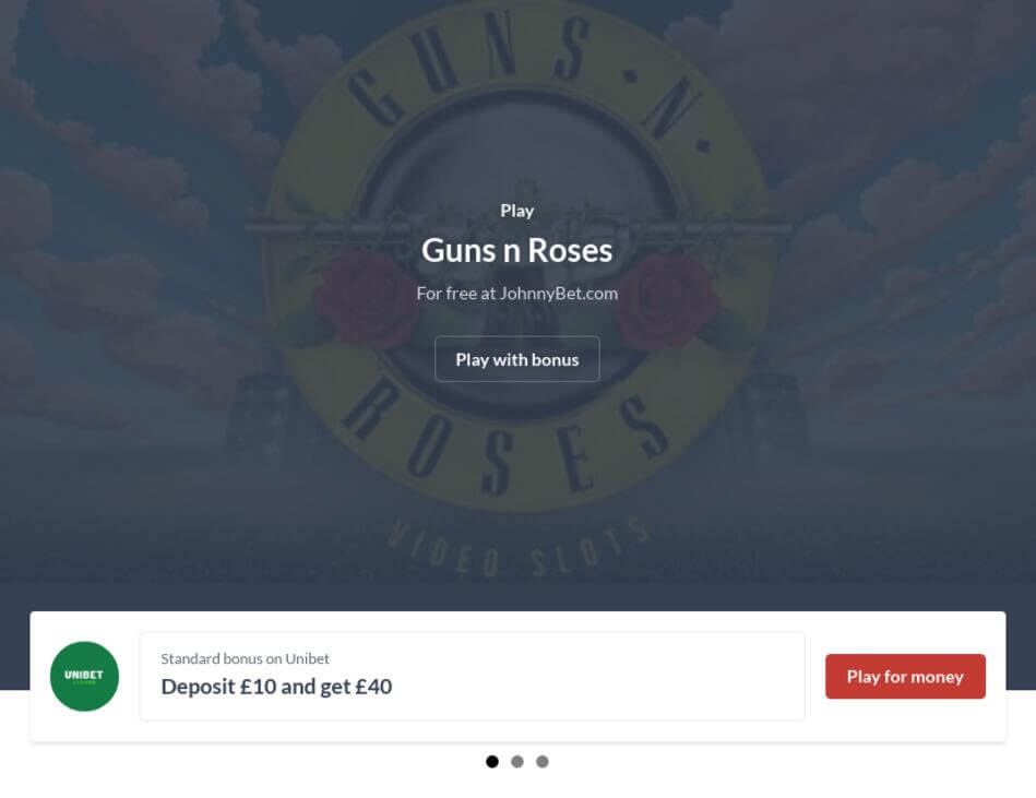 Guns N' Roses Slot Machine