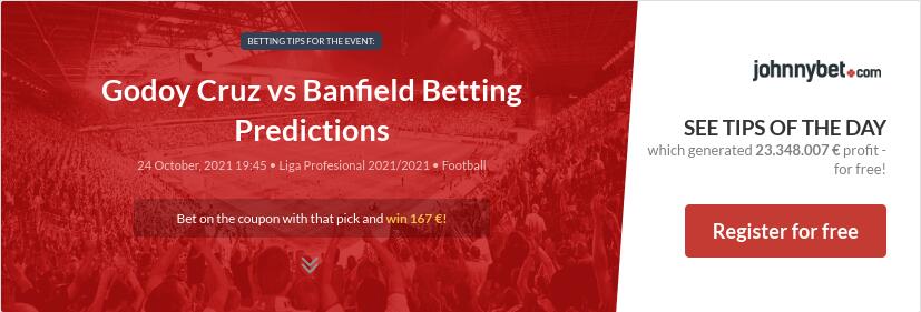 Godoy cruz vs banfield prediction