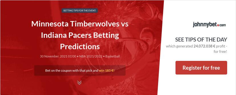 Minnesota Timberwolves vs Indiana Pacers Betting Predictions
