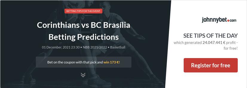 Corinthians vs BC Brasília Betting Predictions