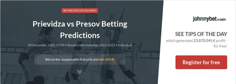 Prievidza vs Presov Betting Predictions