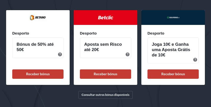 Apostas Online a dinheiro em Portugal