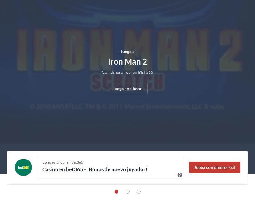 Tragamonedas Iron Man 2 Gratis