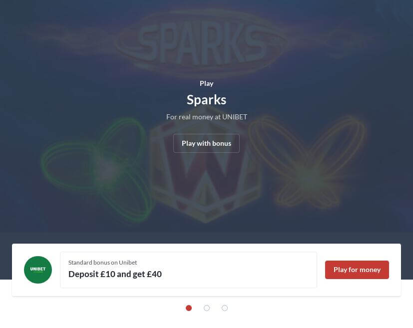 Sparks Slot Review