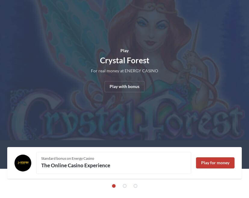Play Crystal Forest Slot Machine Online