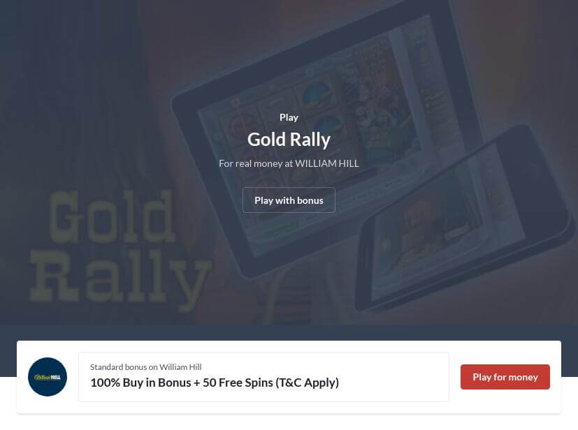 Gold Rally Slot Machine