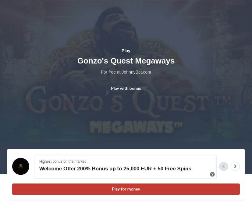 Gonzo's Quest Slot Machine Online