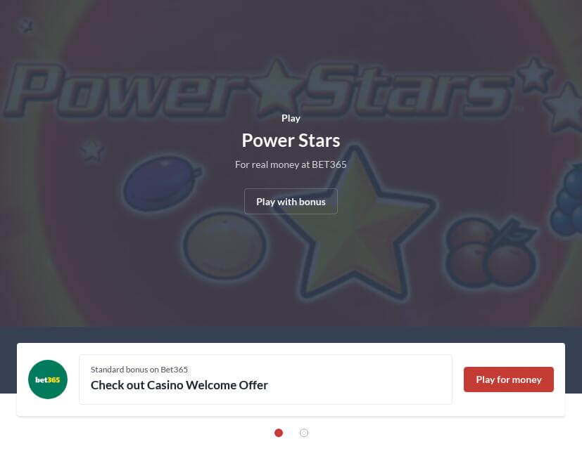Power Stars Slot Download