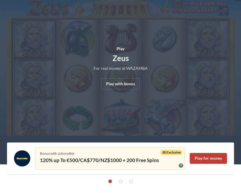 Zeus Slot Machine Download