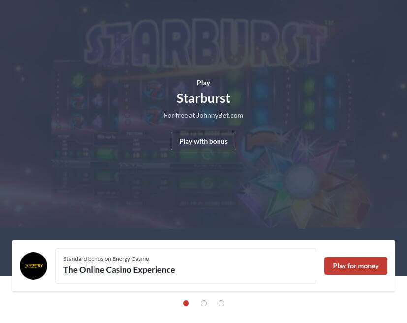 Starburst Casino Game Download