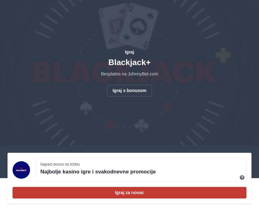 Blackjack (Ajnc) - Kartaška igra