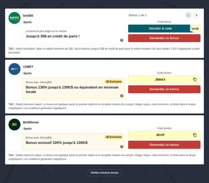 Les Meilleurs Bookmakers En Tunisie