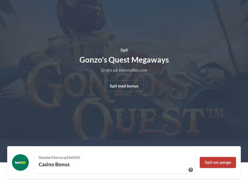 Gonzo's Quest Spilleautomat Online