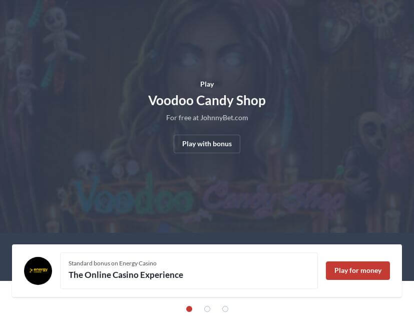 Play Voodoo Candy Shop Slot Machine Online