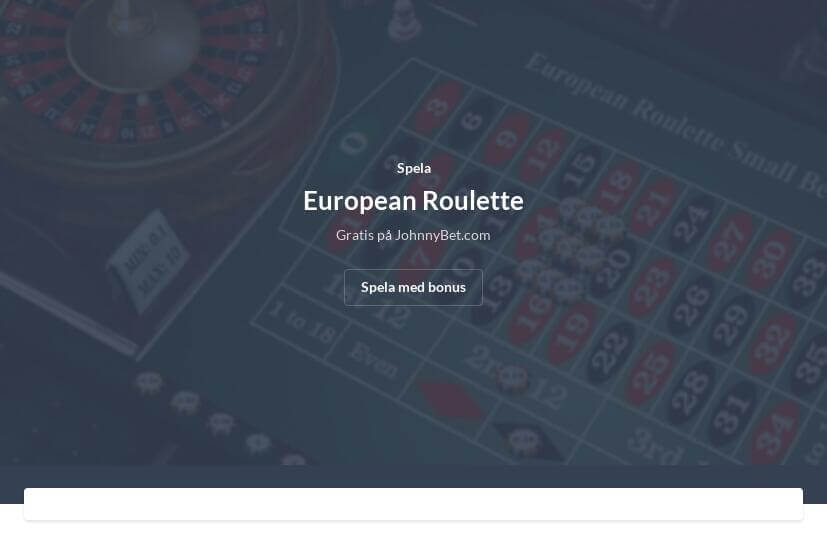 Spela roulette på nätet med riktiga pengar