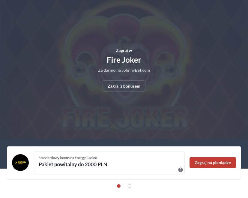 Fire Joker Gra Za Darmo