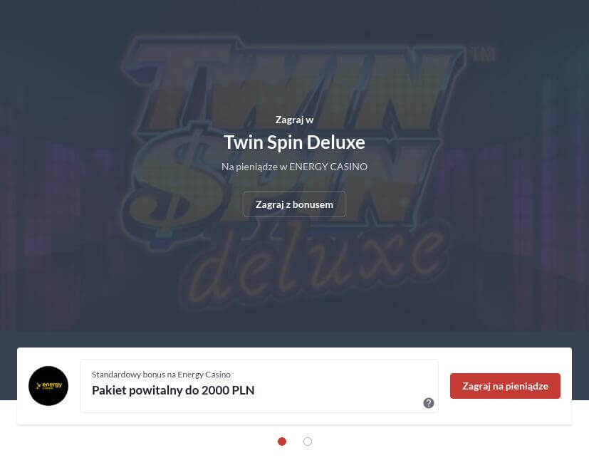 Twin Spin Deluxe Slot