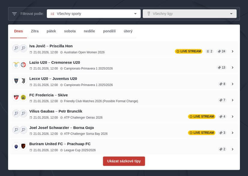 Jisté Sázkové Tipy