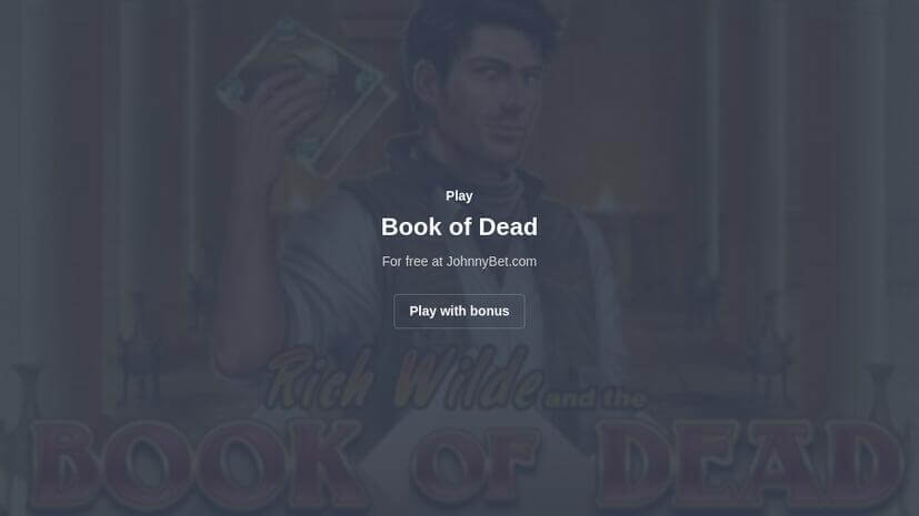 Book of Dead Slot Machine Review