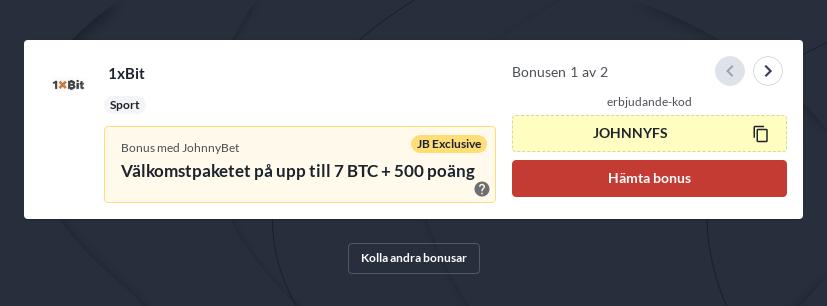 Bästa bettingsidorna med bitcoin i Sverige