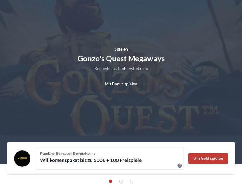 Gonzo’s Quest Megaways Freispiele no Deposit