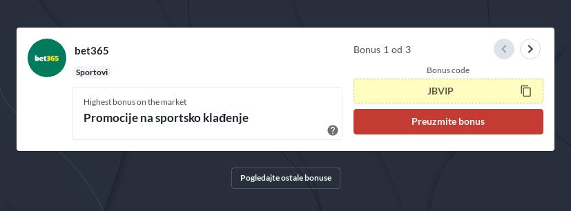 Najbolji Bonus Kodovi za Kazino i Klađenje u Srbiji