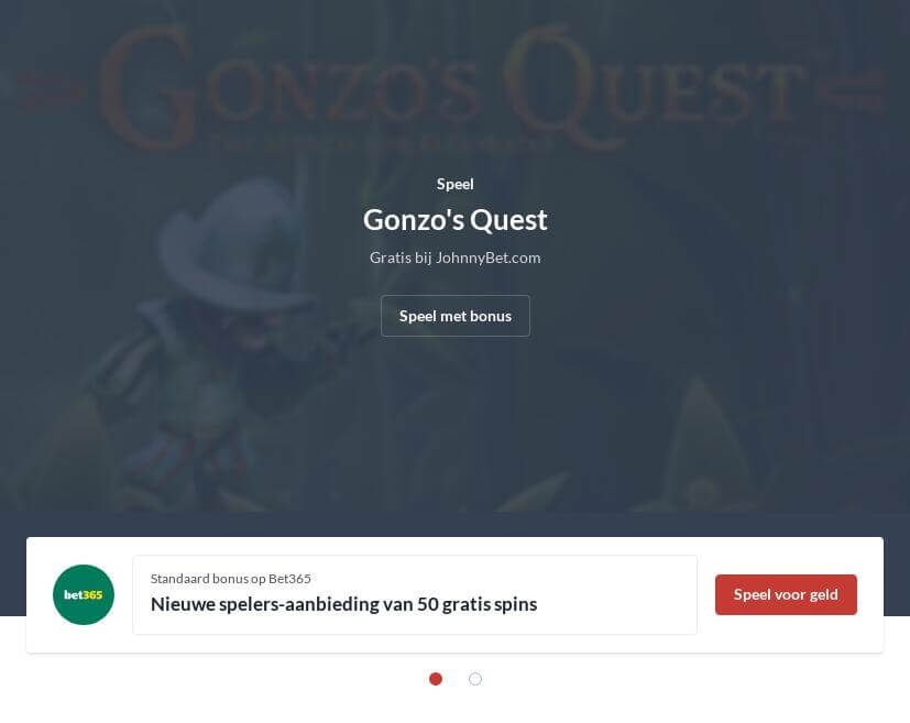 Gonzo's Quest Gratis Spelen