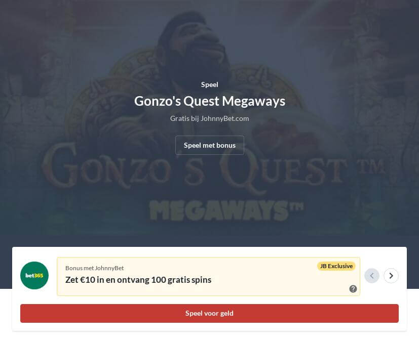 Gonzo's Quest Gratis Online Spelen