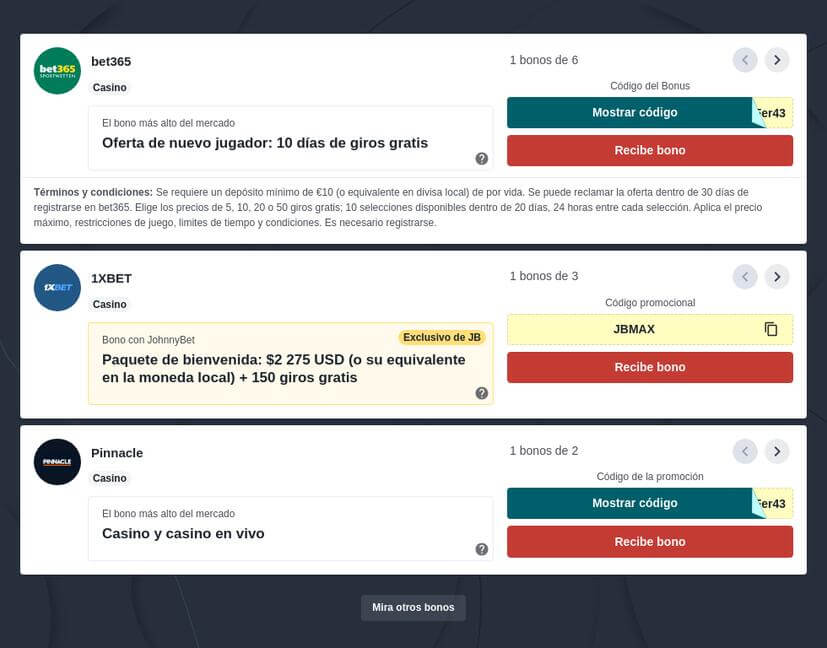 Casinos online en Centroamérica