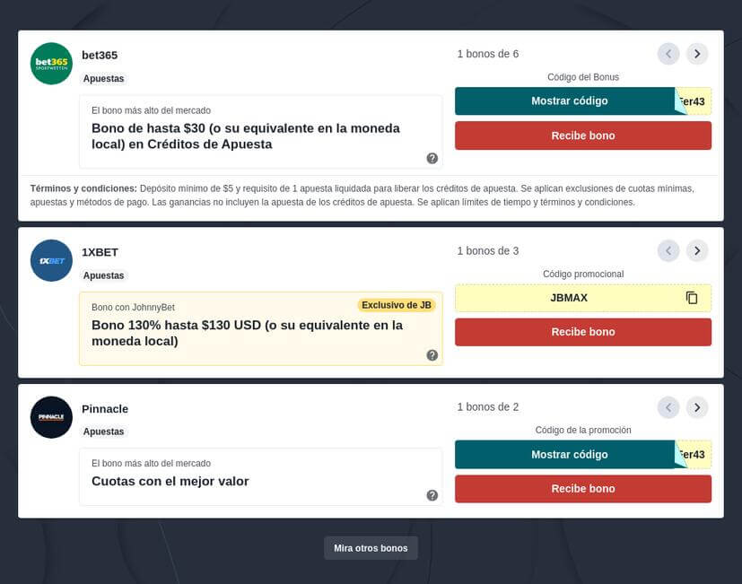 Casas de apuestas online en Centroamérica