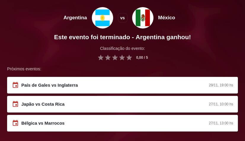 Prognóstico Argentina vs México