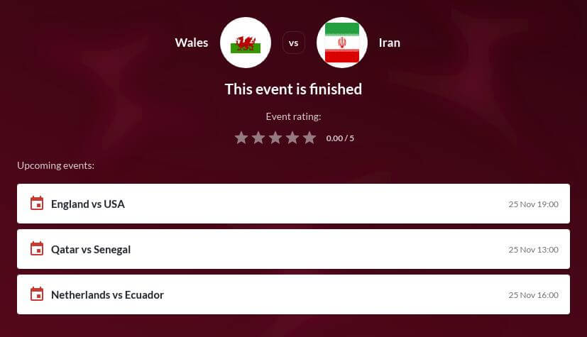 Wales vs Iran Betting Tips
