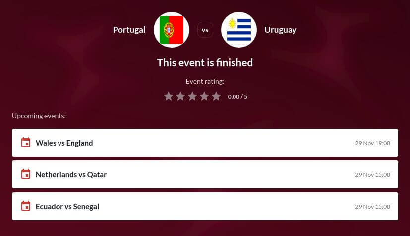 Portugal vs Uruguay Betting Tips