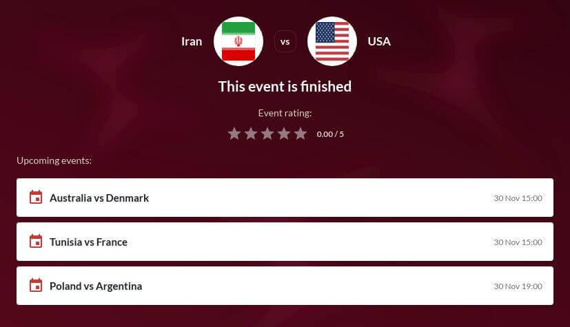 USA vs Iran Betting Tips