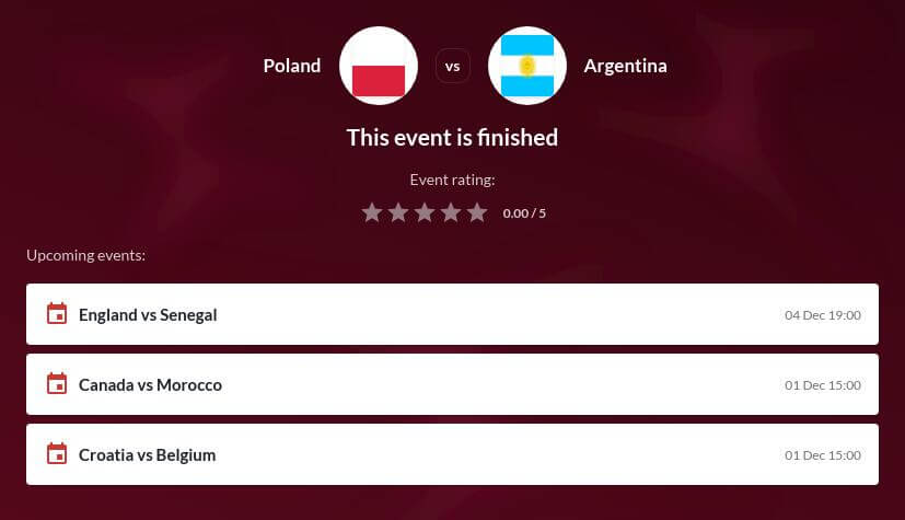 Poland vs Argentina Betting Tips