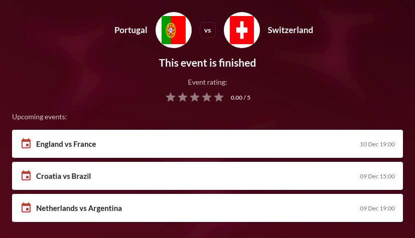 Portugal vs Switzerland Betting Tips