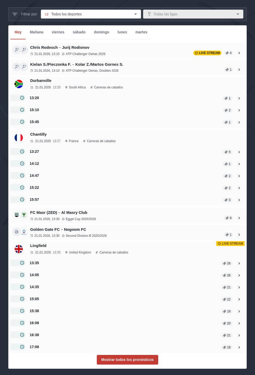 Diferentes Tipos de Apuestas Deportivas