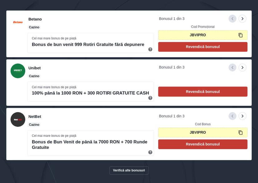 Rotiri Gratuite Azi