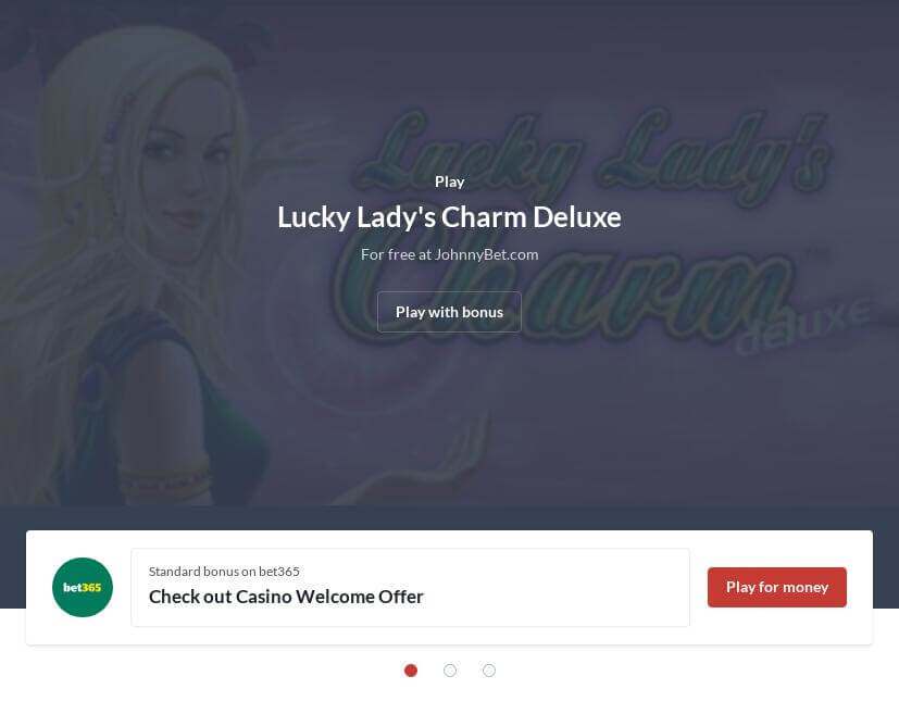 Lucky Lady's Charm Deluxe Free Play