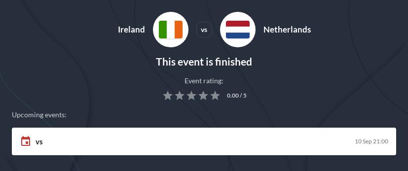 Republic of Ireland vs Netherlands Betting Tips