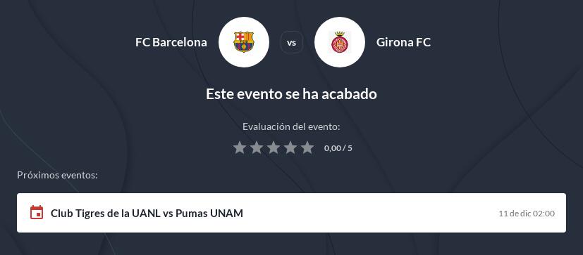 Pronóstico Barcelona vs Girona