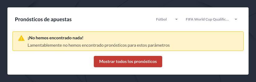 Pronóstico Eliminatorias Mundial 2026