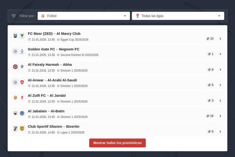 Pronóstico Liga BetPlay Dimayor