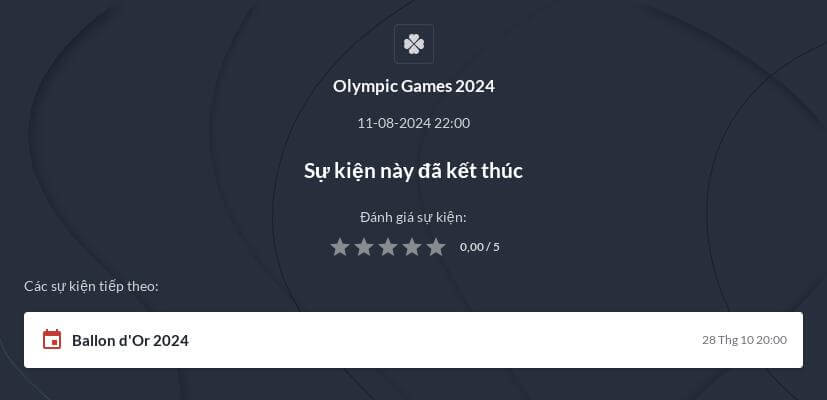 Mẹo cược thể thao tại Olympic mùa hè 2024